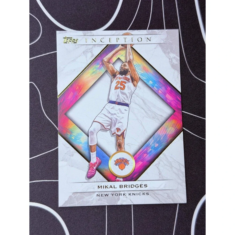 Topps Inception Mikal Bridges New York Knicks #83 Base Set 2025-26
